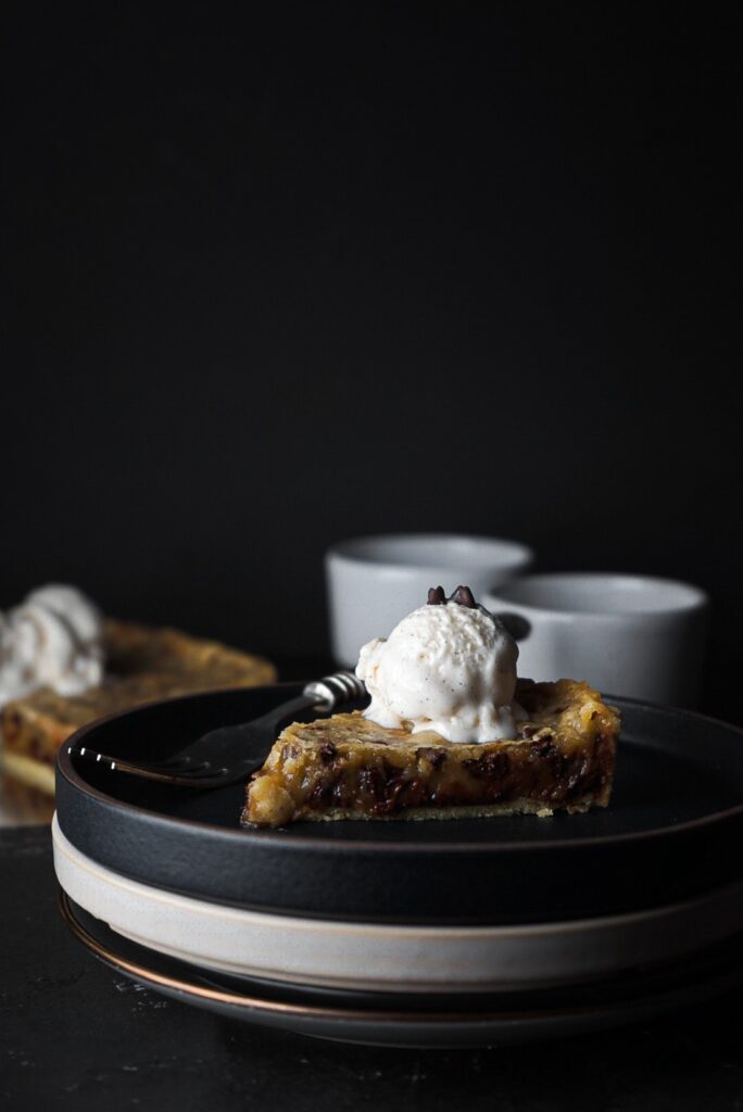 Chocolate Chip Cookie Tart