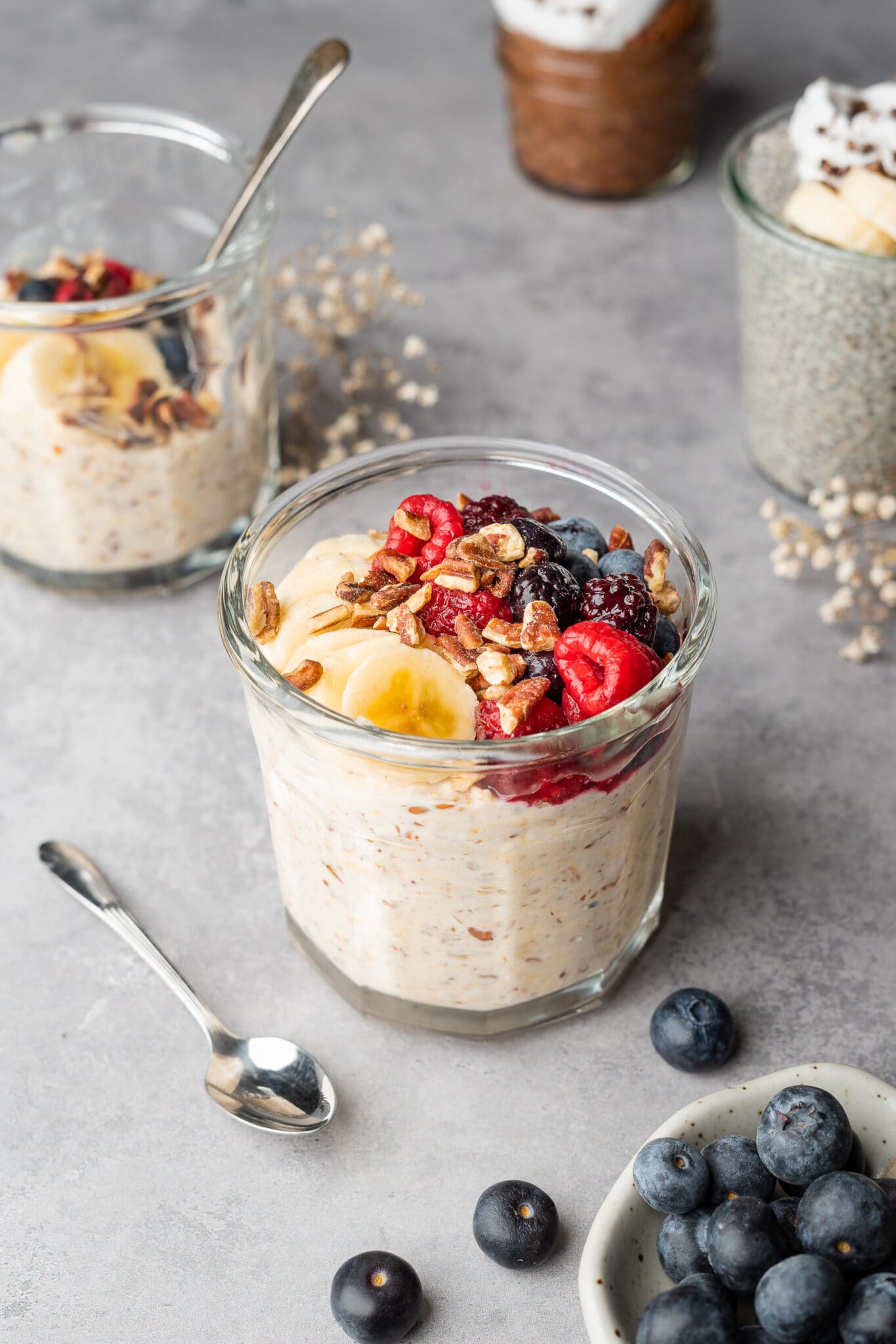 Overnight Oats without Yogurt Liv Vegan Strong