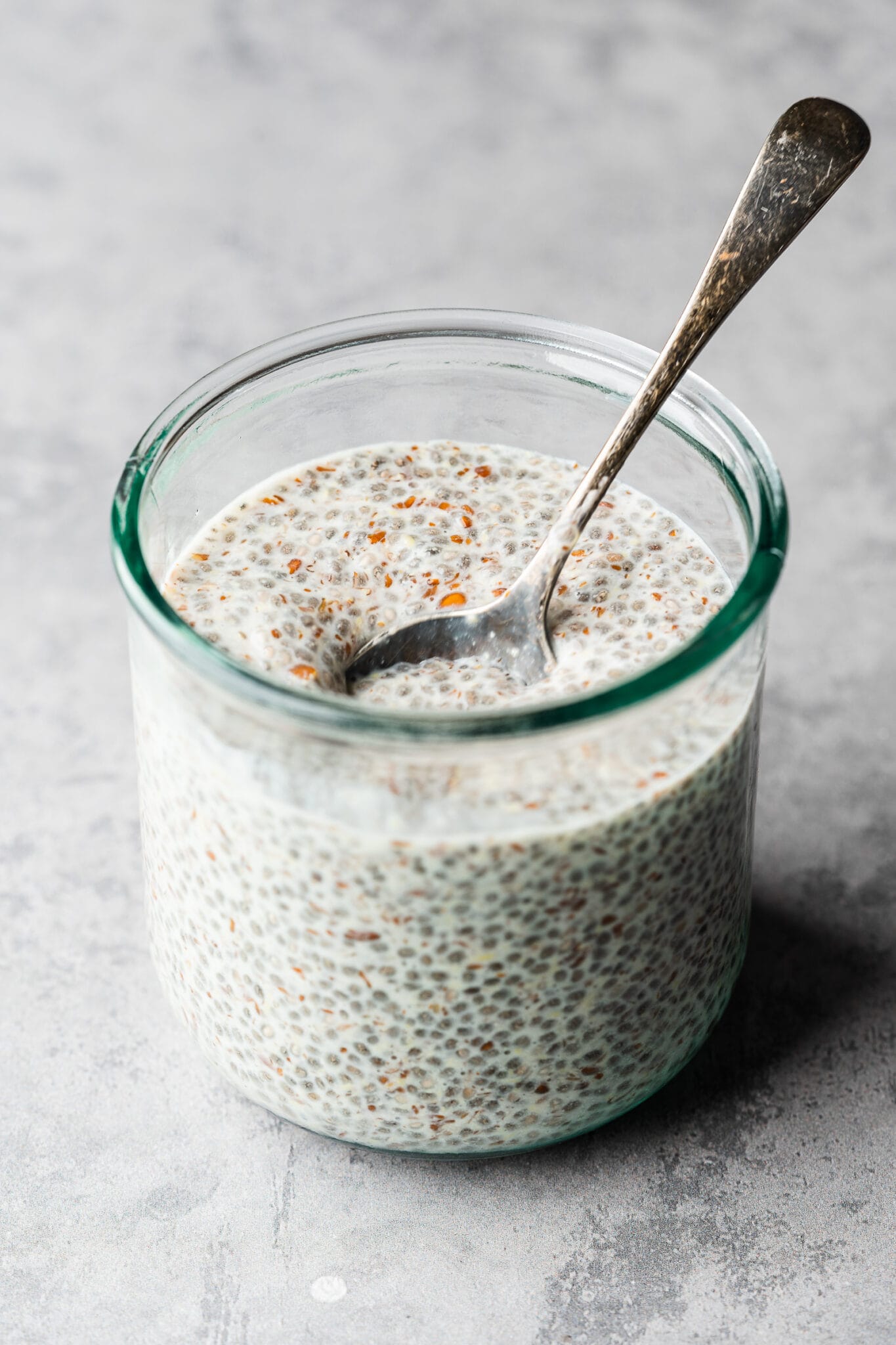 Chia and Flaxseed Pudding Liv Vegan Strong