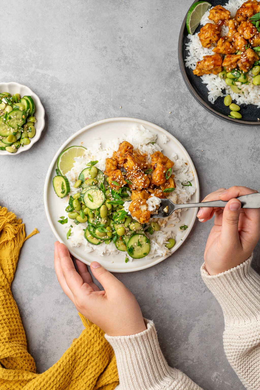 Edamame Cucumber Salad Liv Vegan Strong